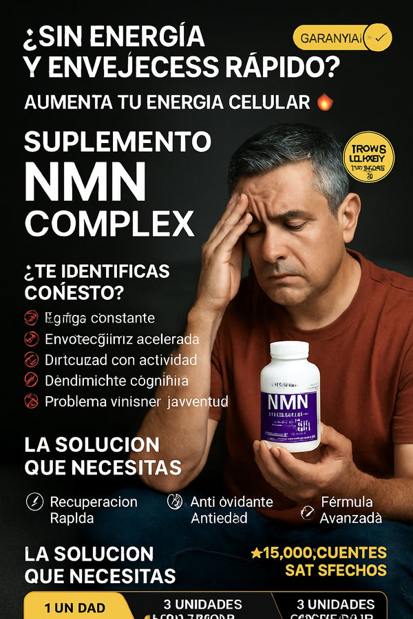 Suplemento Nmn Complex Micro Ingredients - imagen 3