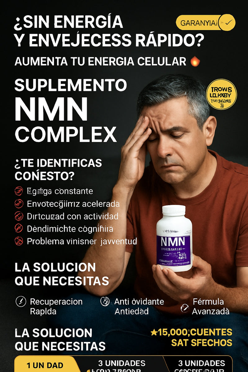 Suplemento Nmn Complex Micro Ingredients - imagen 3