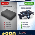 Almohada cervical ergonómica de espuma viscoelástica con funda refrescante - imagen 4 - beneficios