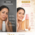 Base de maquillaje líquida mate con protector solar - imagen 4 - beneficios