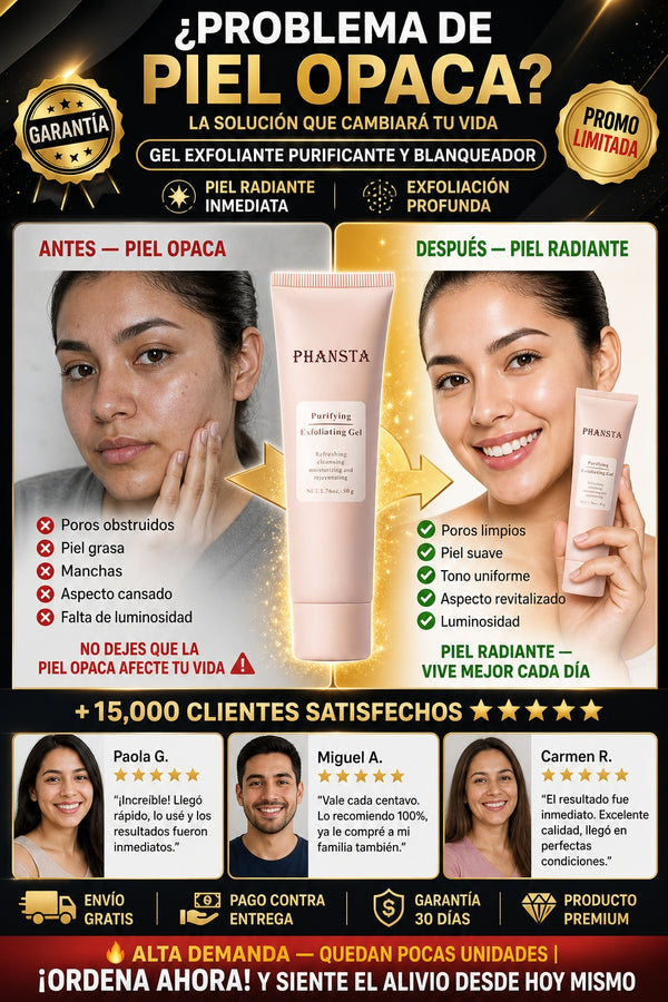 Gel Exfoliante Purificante y blanqueador - imagen 4