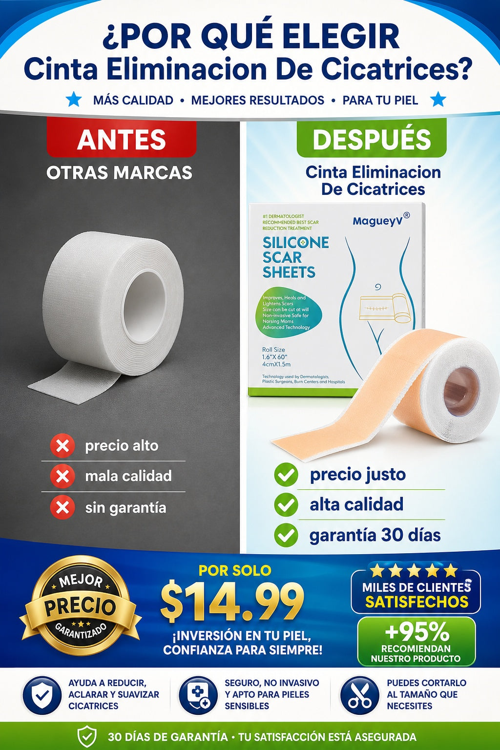 Cinta Eliminacion De Cicatrices - imagen 4