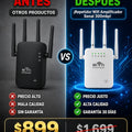 Repetidor Wifi Amplificador Senal 300mbp - imagen 4