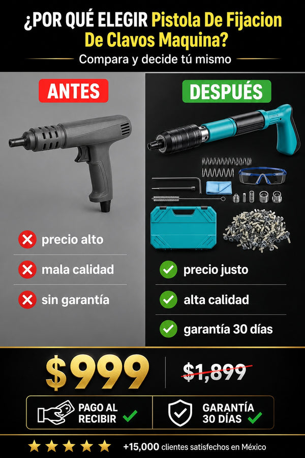 Pistola De Fijacion De Clavos Maquina - imagen 4