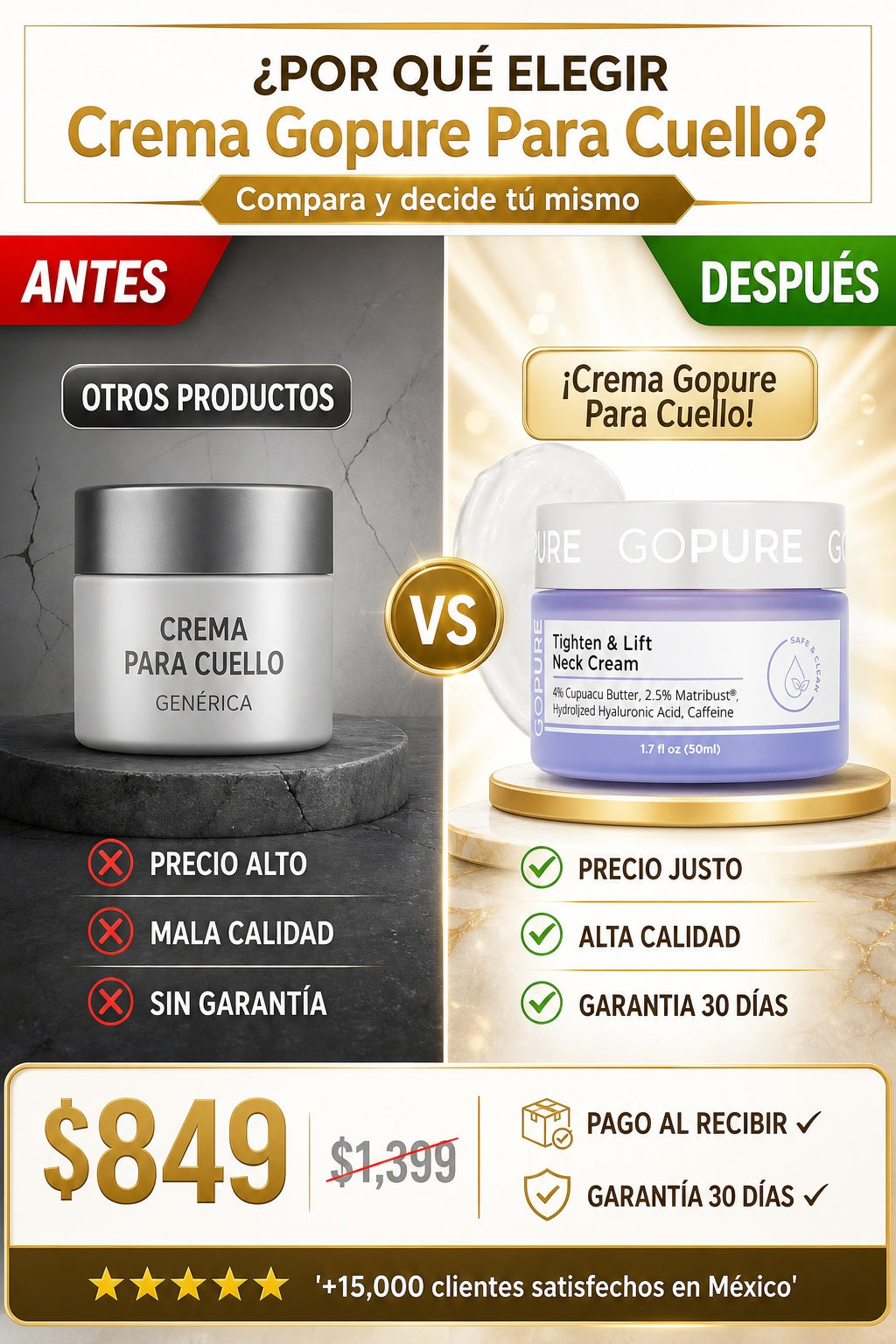 Crema Gopure Para Cuello - imagen 4