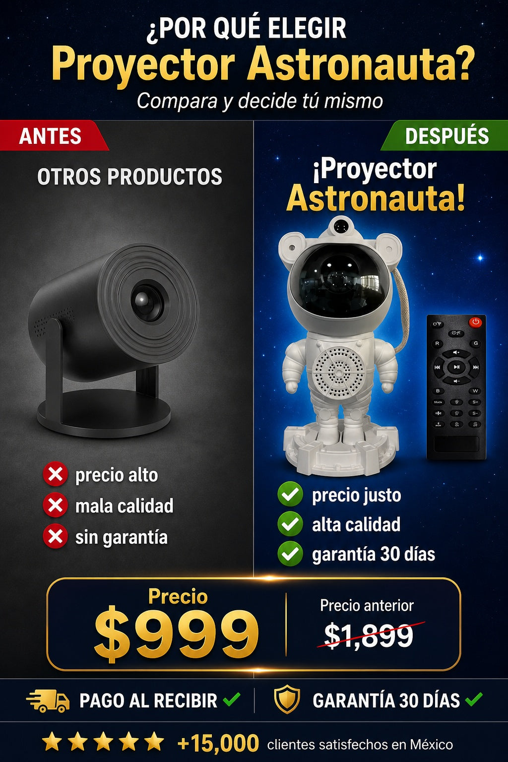 Proyector Astronauta - imagen 4