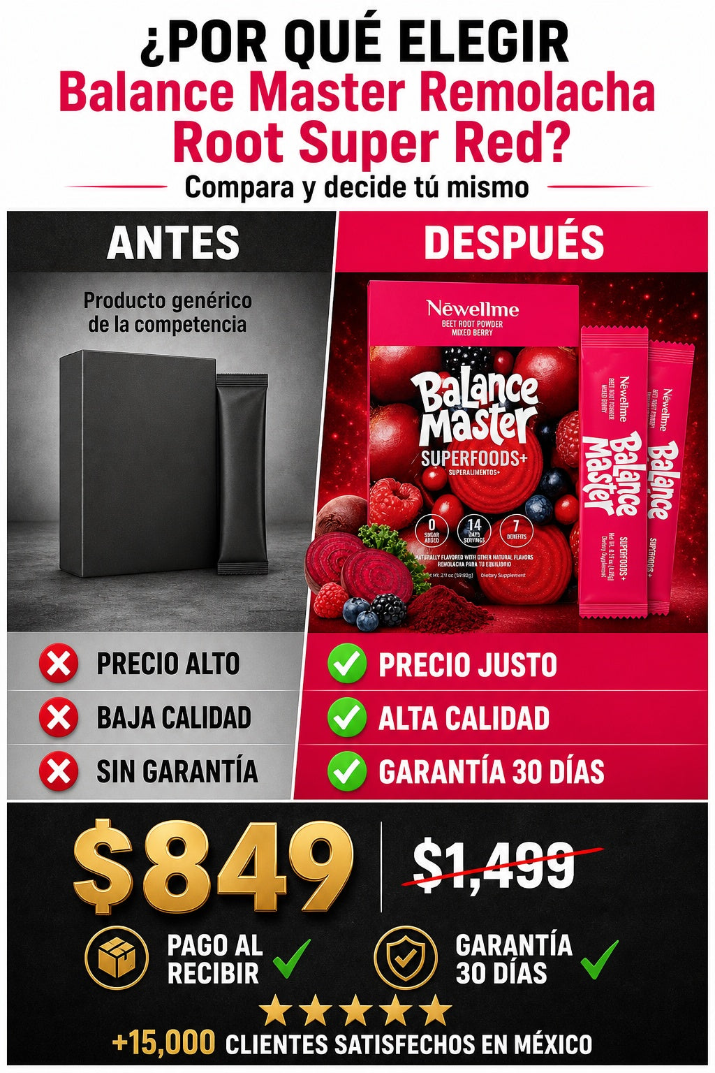 Balance Master Remolacha Root Super Red - imagen 4
