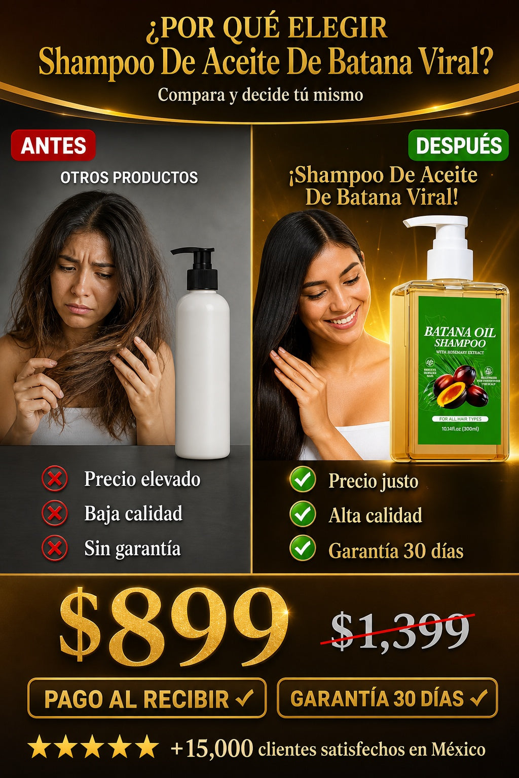 Shampoo De Aceite De Batana Viral - imagen 4