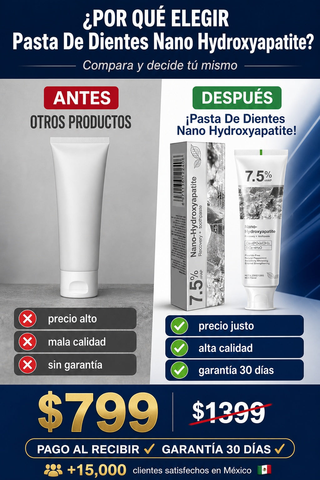 Pasta De Dientes Nano Hydroxyapatite - imagen 4