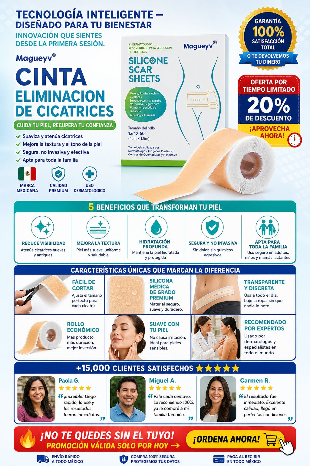Cinta Eliminacion De Cicatrices - imagen 5