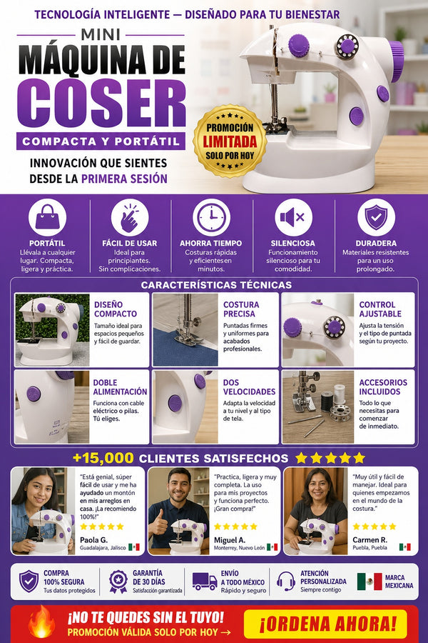 Maquina De Coser Mini - imagen 5