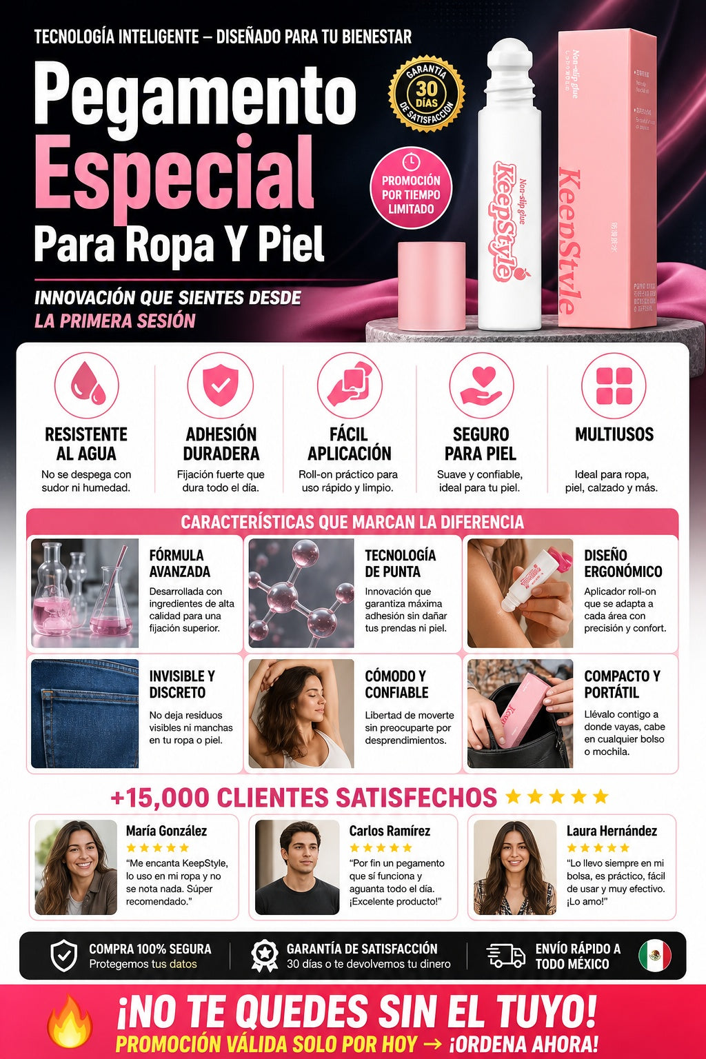 Pegamento Especial Para Ropa Y Piel - imagen 5