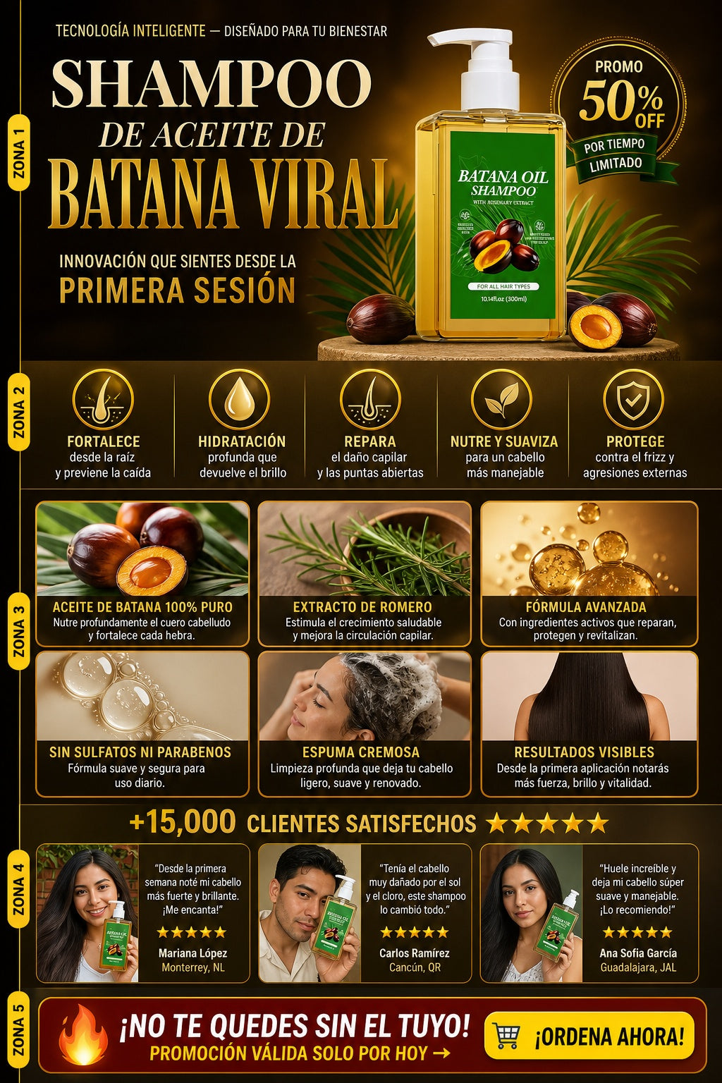 Shampoo De Aceite De Batana Viral - imagen 5