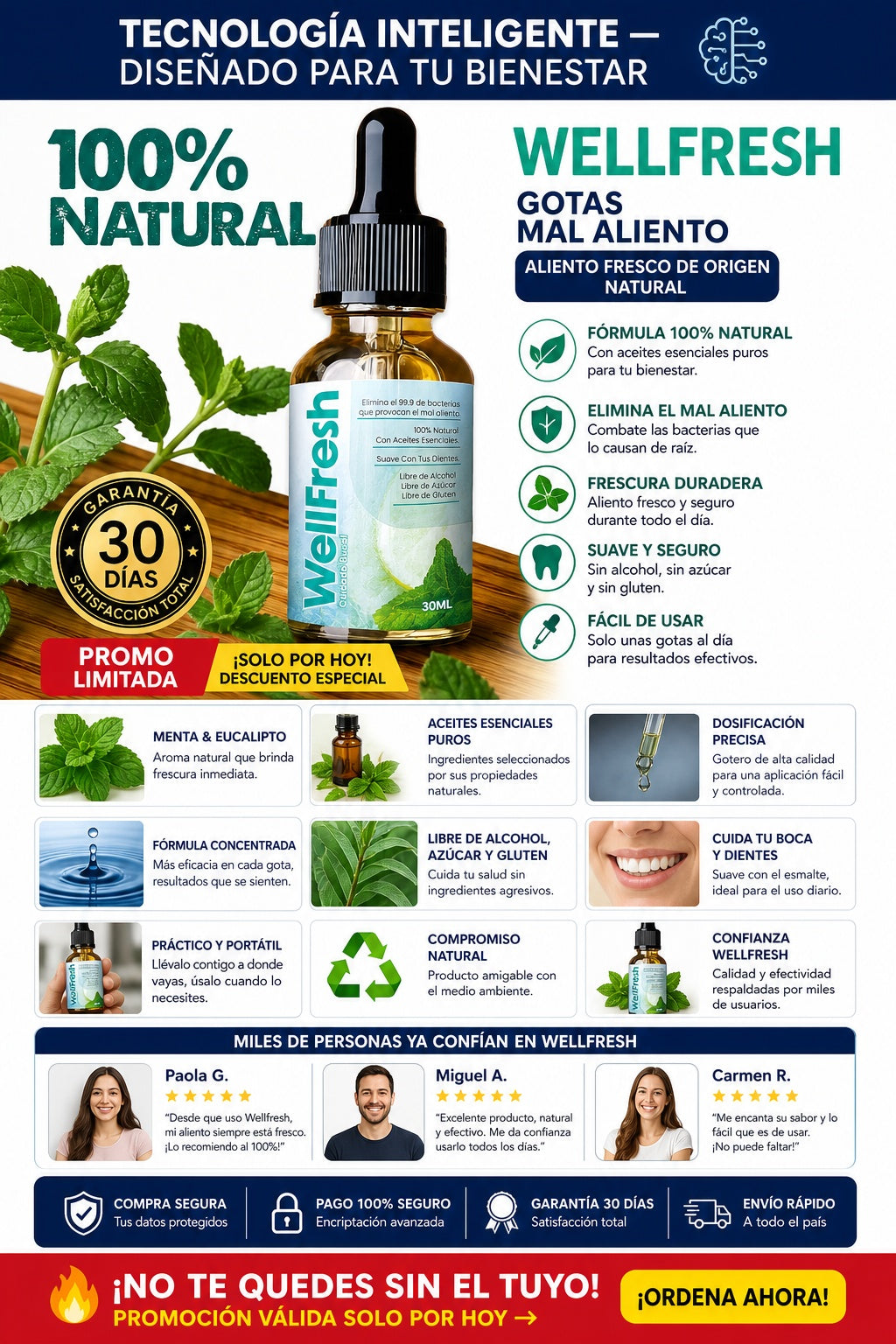 Wellfresh Gotas Mal Aliento - imagen 5