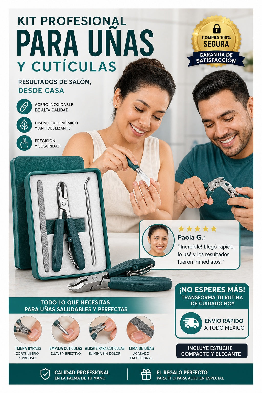 Kit Cortaunas Y Manicure Profesional - imagen 5