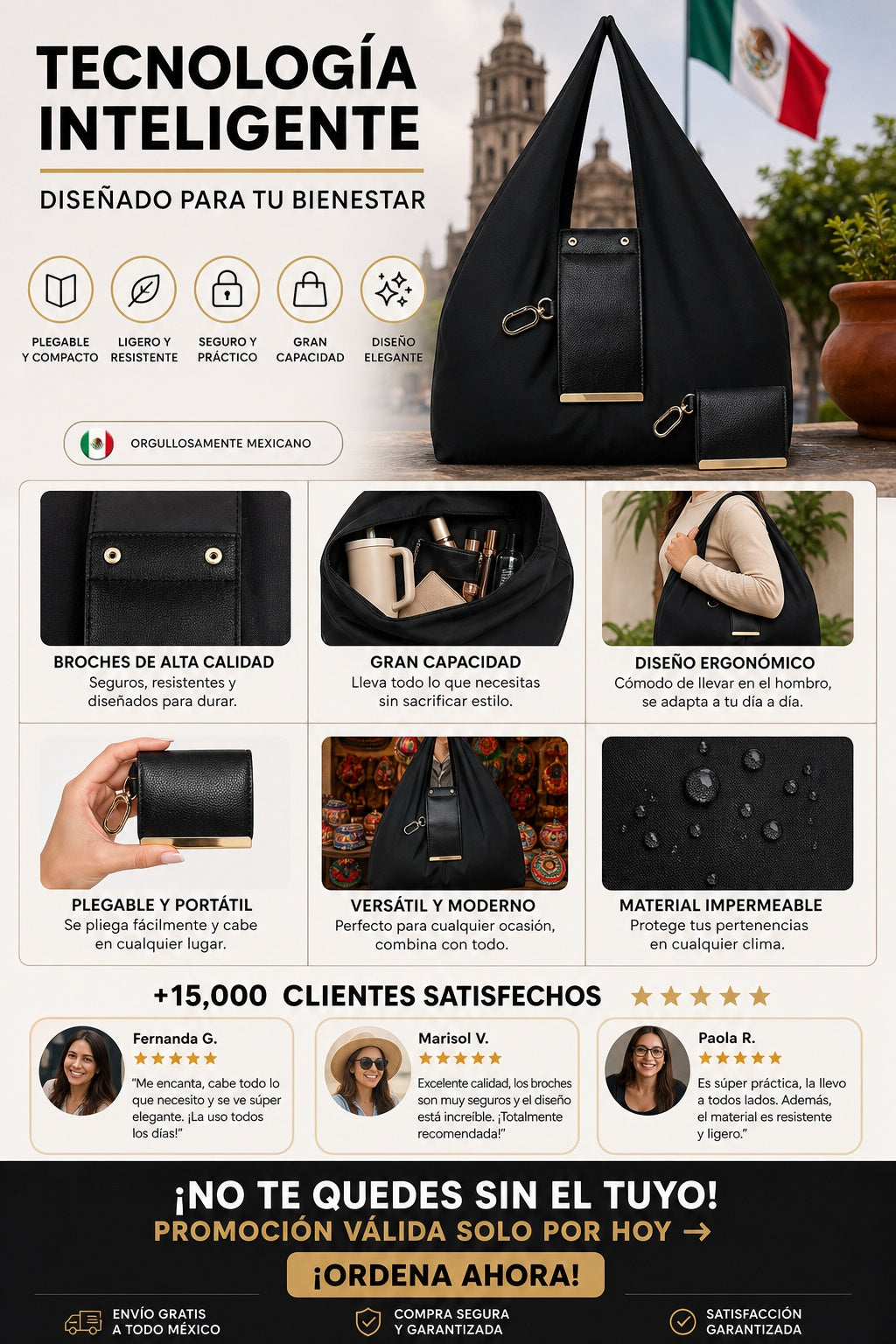 Bolso Bolsa Monedero Plegable Viral - imagen 5