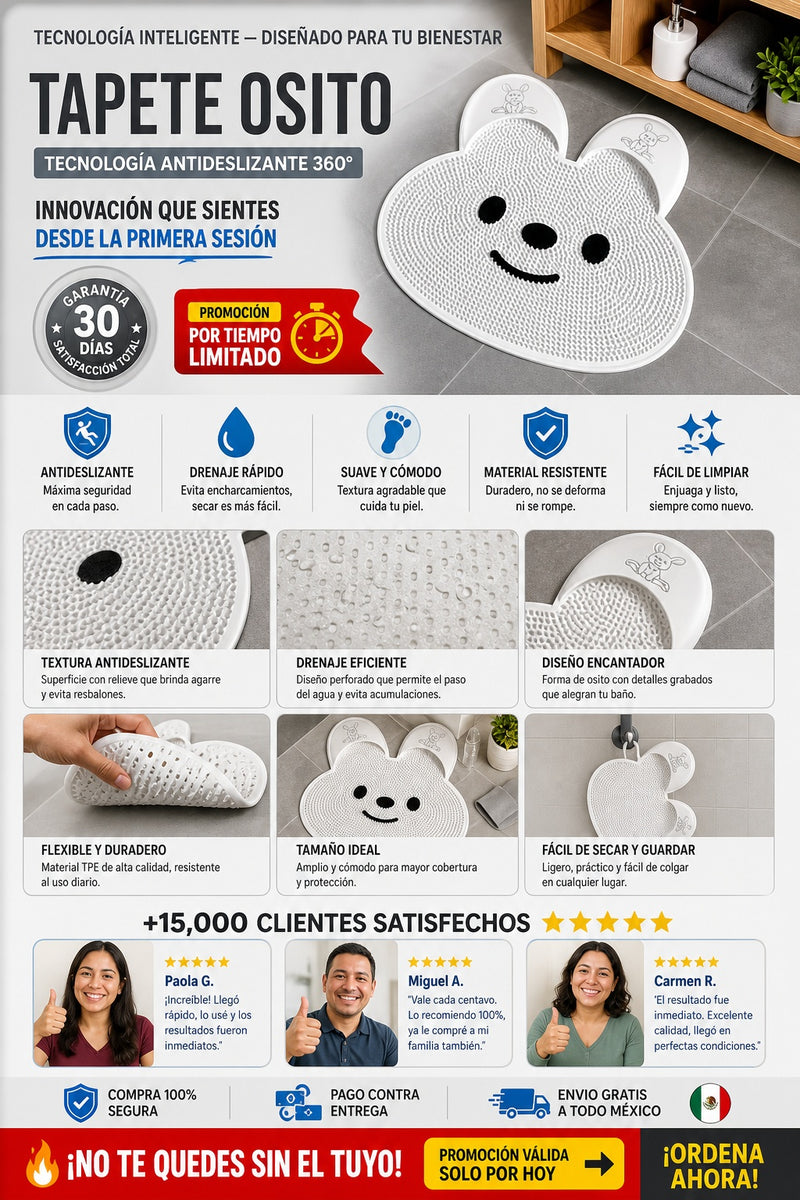 Tapete Antiderrapante Para Baño - imagen 5