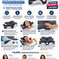 Almohada cervical ergonómica de espuma viscoelástica con funda refrescante - imagen 5 - antes-despues