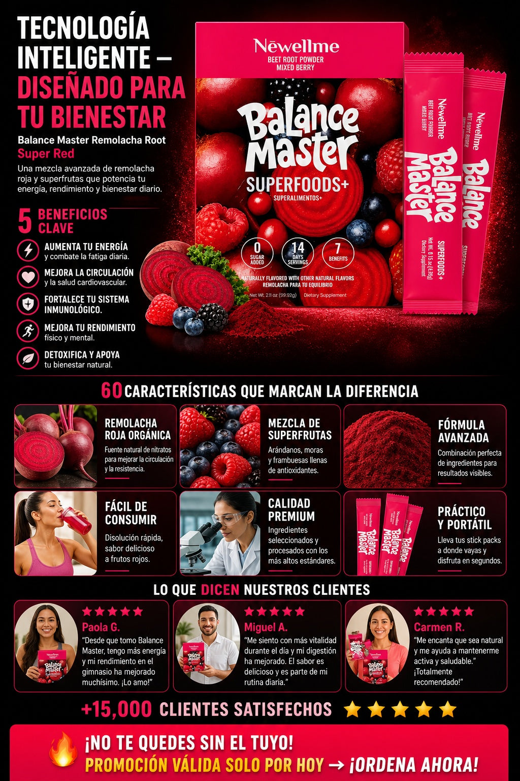 Balance Master Remolacha Root Super Red - imagen 5