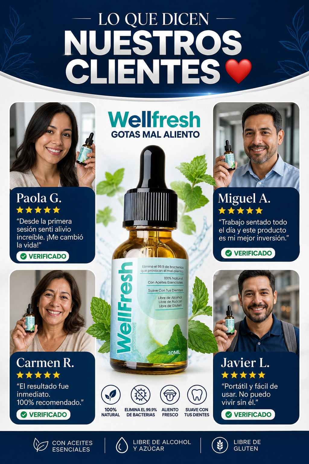 Wellfresh Gotas Mal Aliento - imagen 6