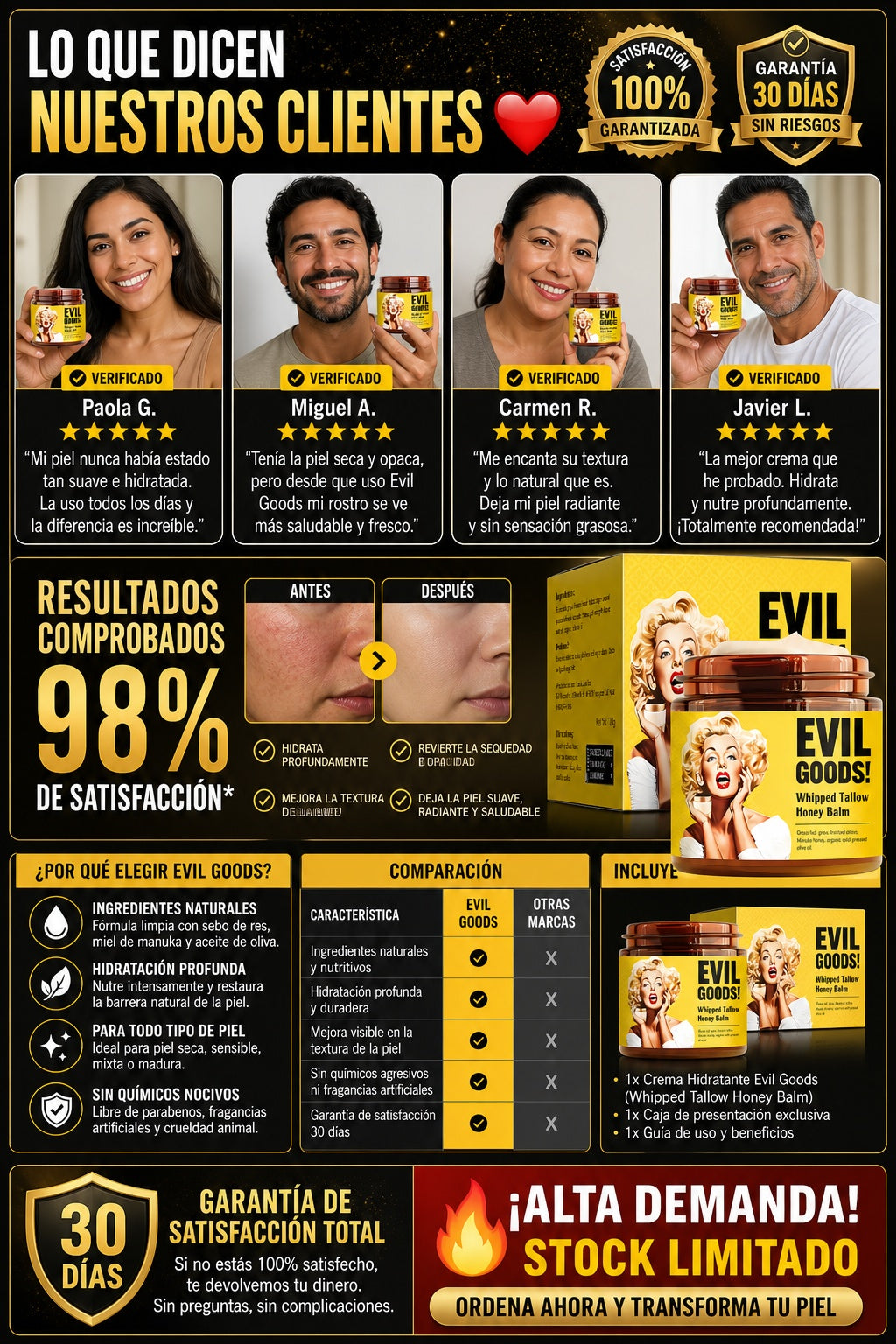 Crema Hidratante Evil Goods - imagen 6
