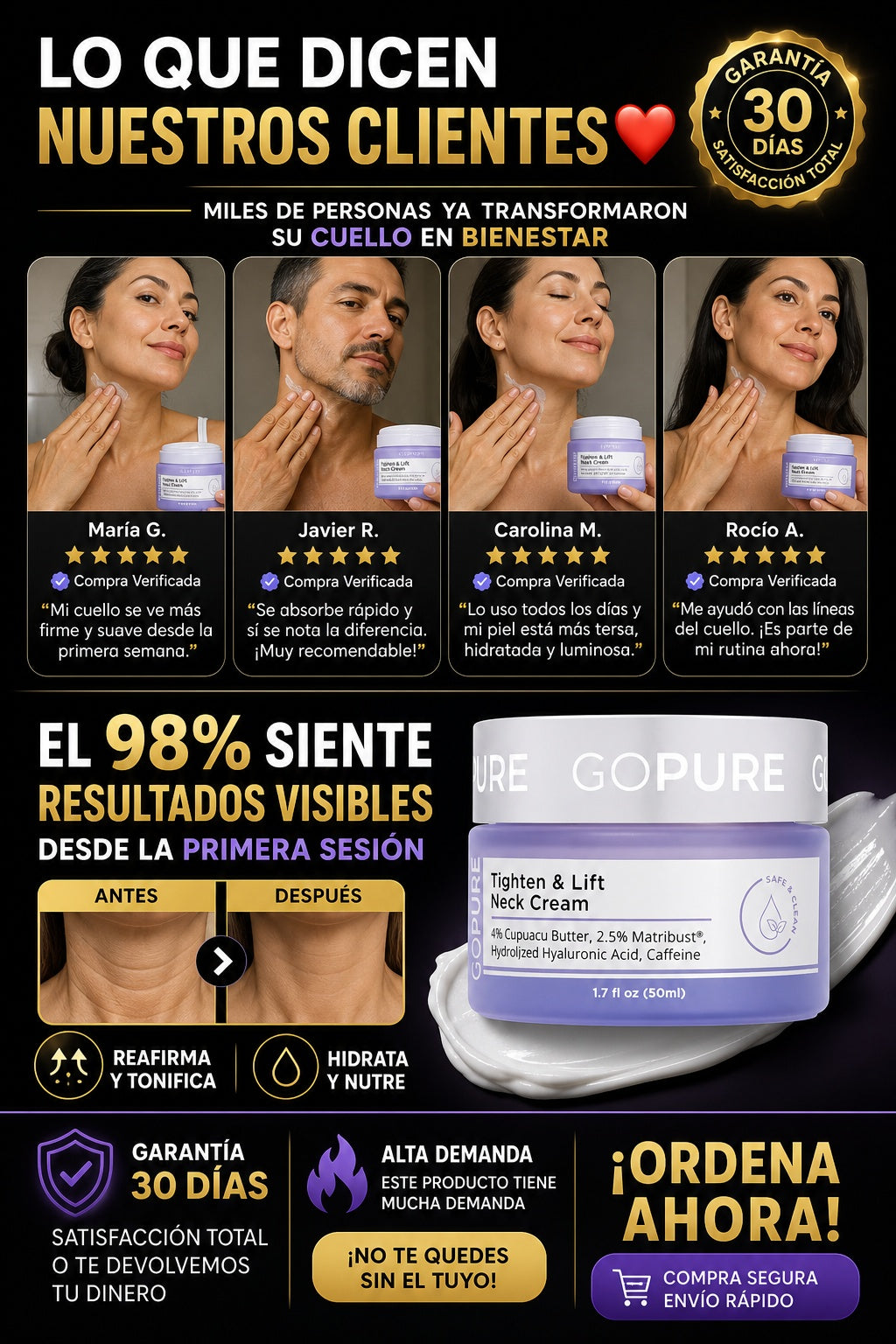 Crema Gopure Para Cuello - imagen 6