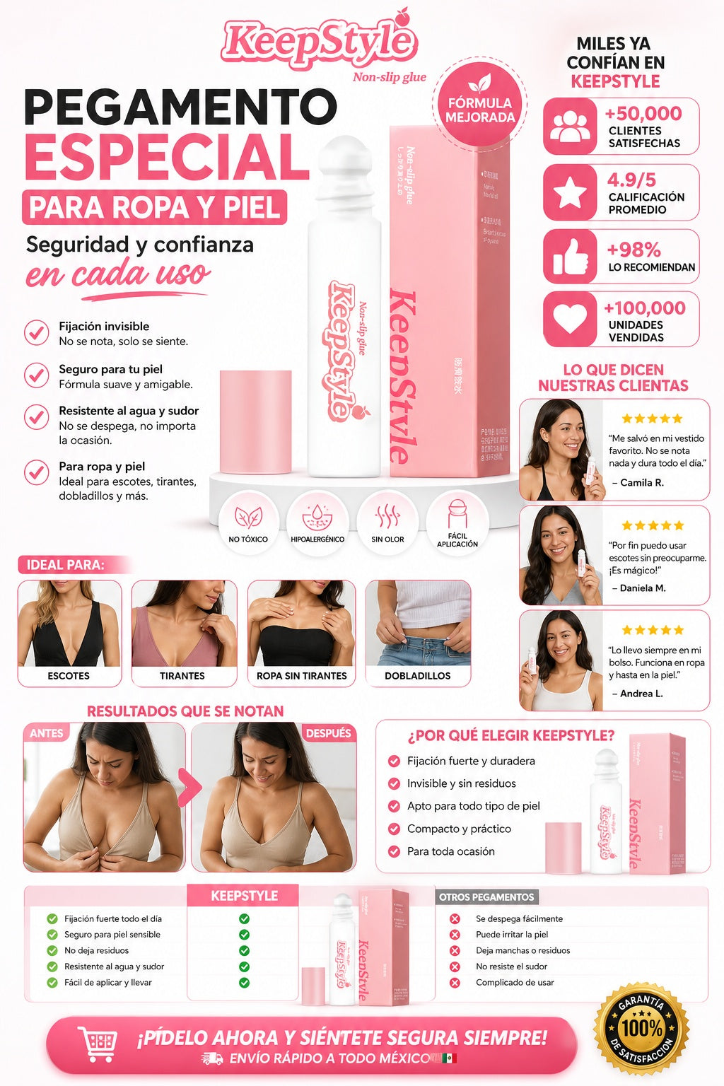 Pegamento Especial Para Ropa Y Piel - imagen 6