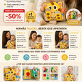 Libro de tela 3D con actividades Montessori para bebés - imagen 6 - comparativa