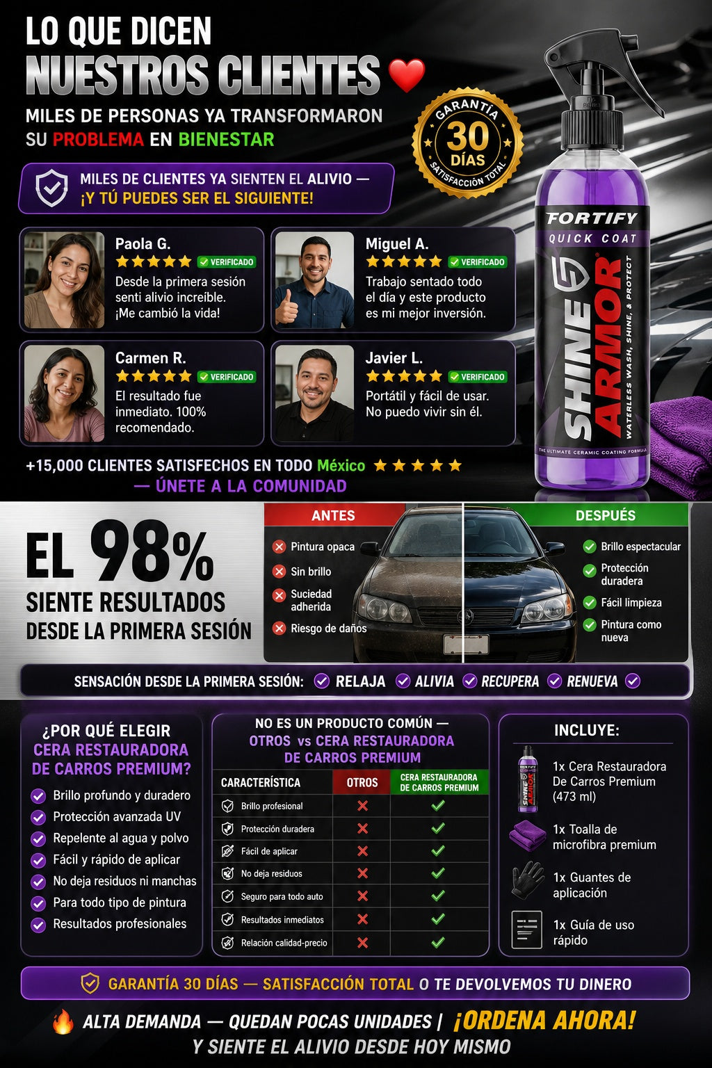 Cera Restauradora De Carros Premium - imagen 6