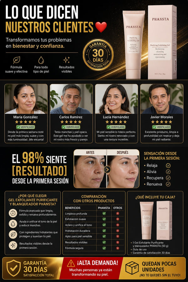 Gel Exfoliante Purificante y blanqueador - imagen 6