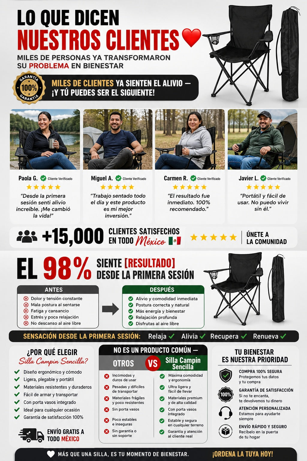 Silla Campin Sencilla - imagen 6