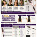 Cepillo alisador térmico iónico para cabello - imagen 6 - comparativa