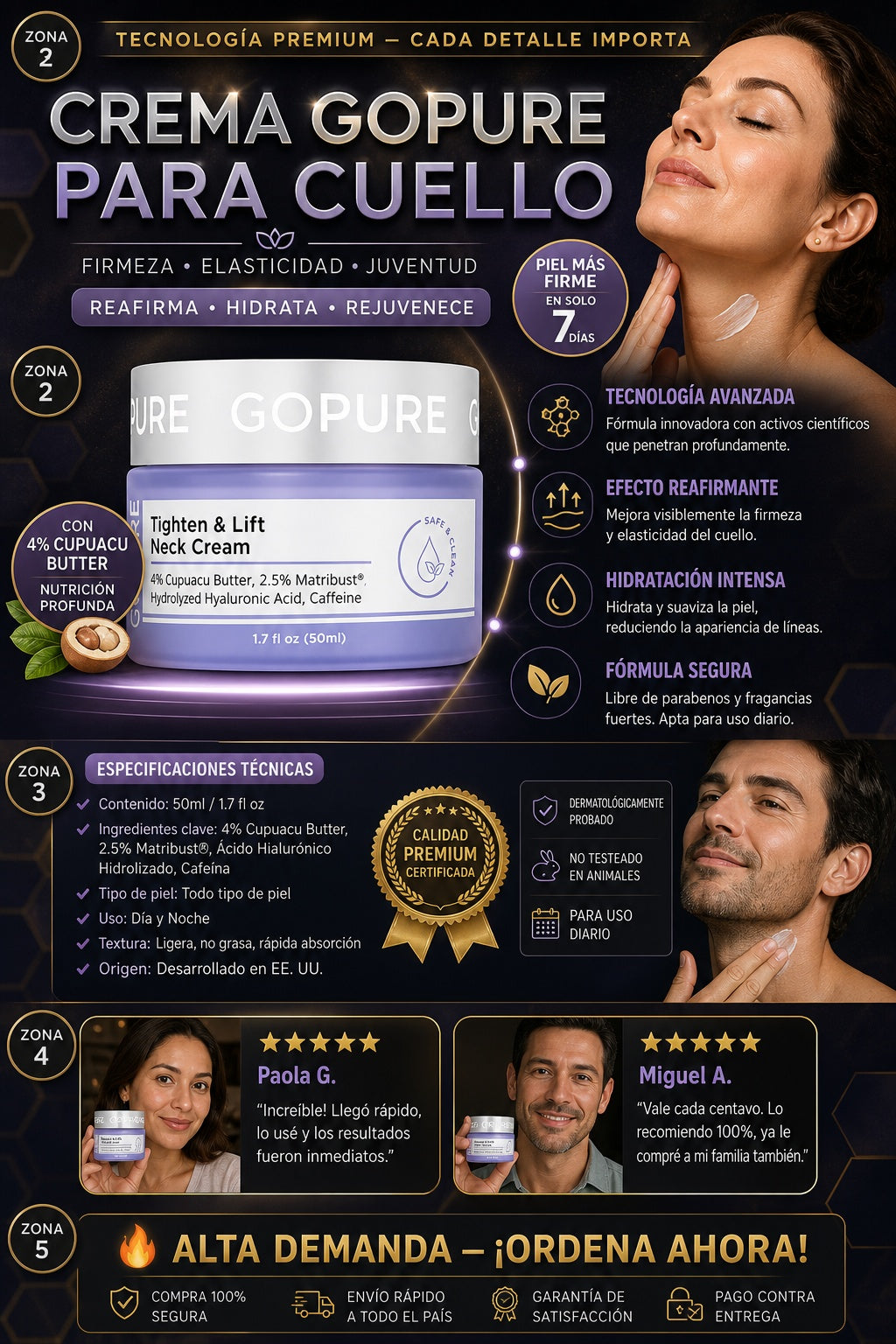 Crema Gopure Para Cuello - imagen 7