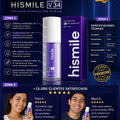 Pasta Hismiles Morada Blanqueador Dental - imagen 7 - prueba-social
