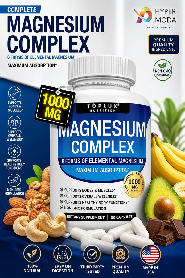 Suplemento Magnesio Complex Toplux 90 Cp - imagen 7