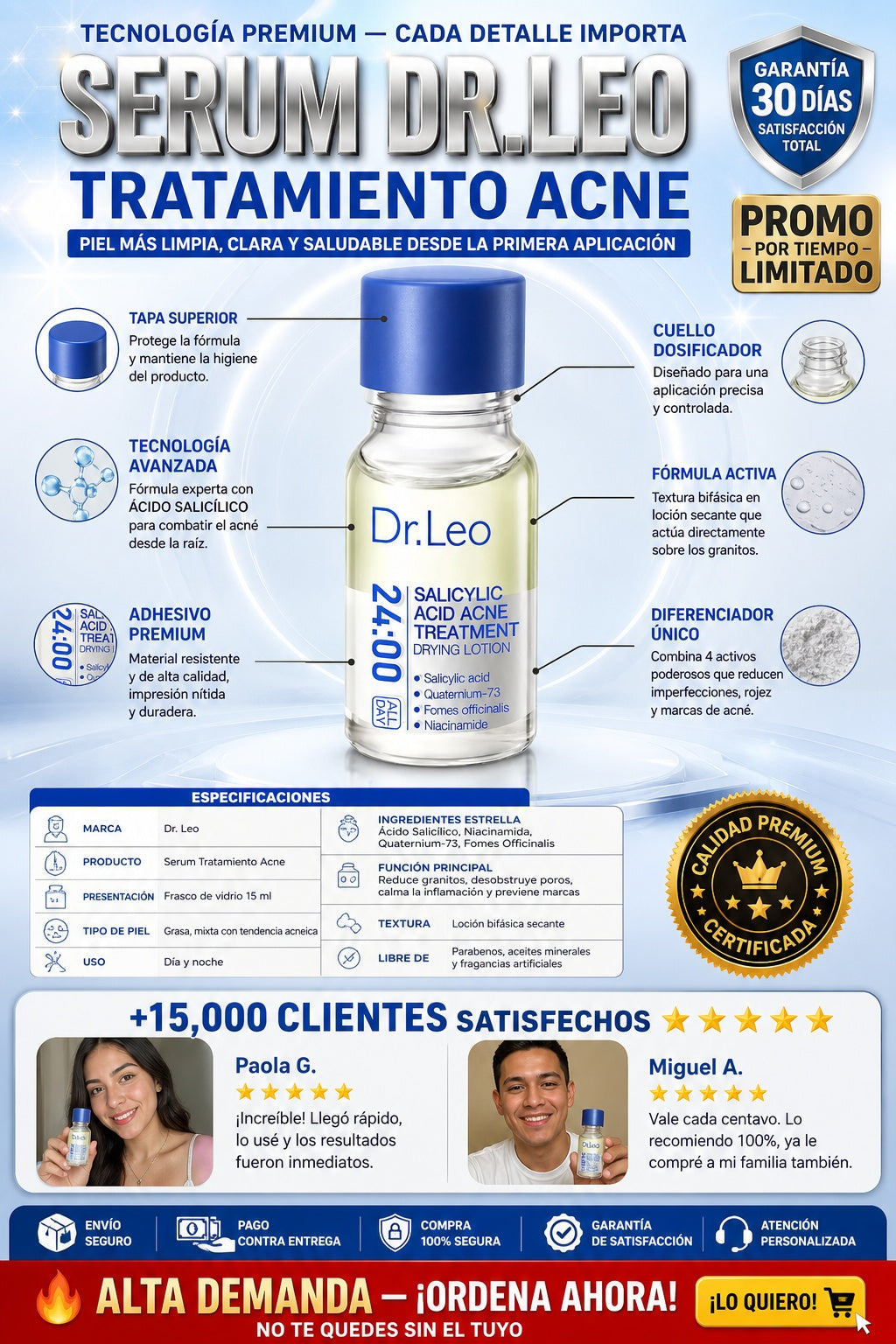 Serum Dr.leo Tratamiento Acne - imagen 7