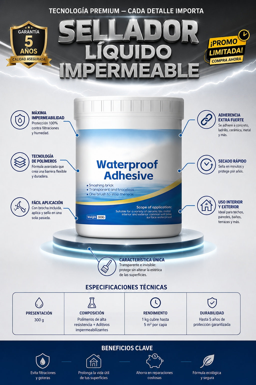 Sellador Liquido Impermable - imagen 7