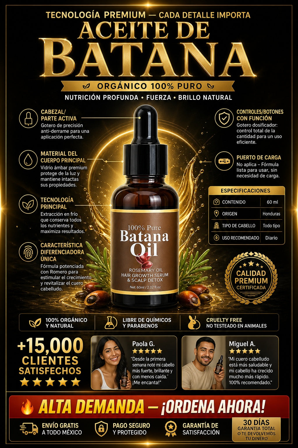 Aceite De Batana Organico - imagen 7
