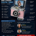 Mini cámara digital portátil para llavero con video 1080P y pantalla LED - imagen 7 - prueba-social