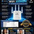 Repetidor Wifi Amplificador Senal 300mbp - imagen 7