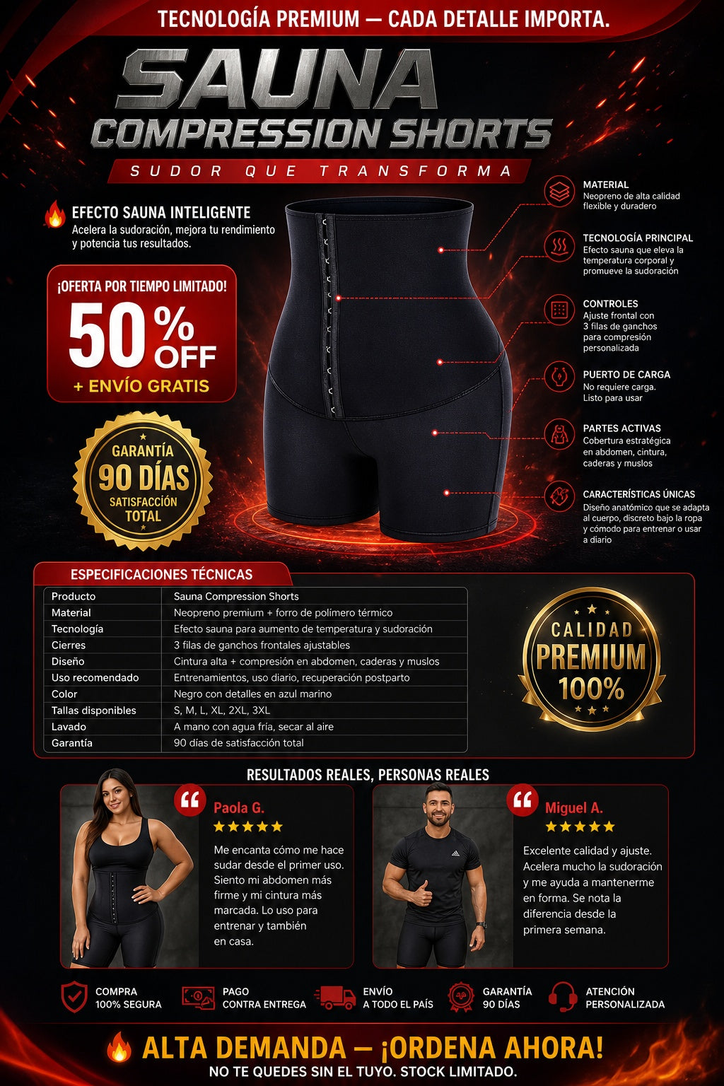 Faja Short Sauna - imagen 7