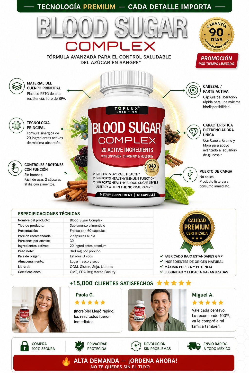 Blood Sugar Para Azucar En Sangre - imagen 7