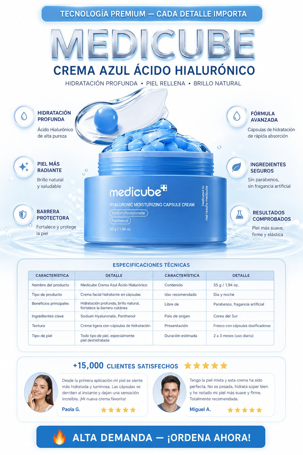 Medicube Crema Azul Acido Hialuronico - imagen 7