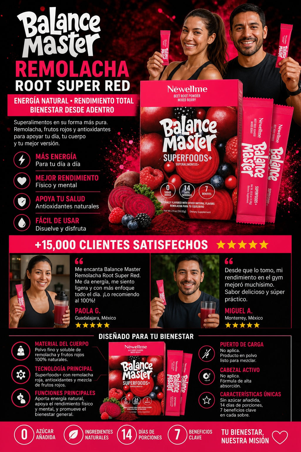 Balance Master Remolacha Root Super Red - imagen 7