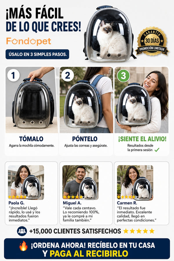 Morral Capsula Para Mascotas perros y gatos - imagen 8