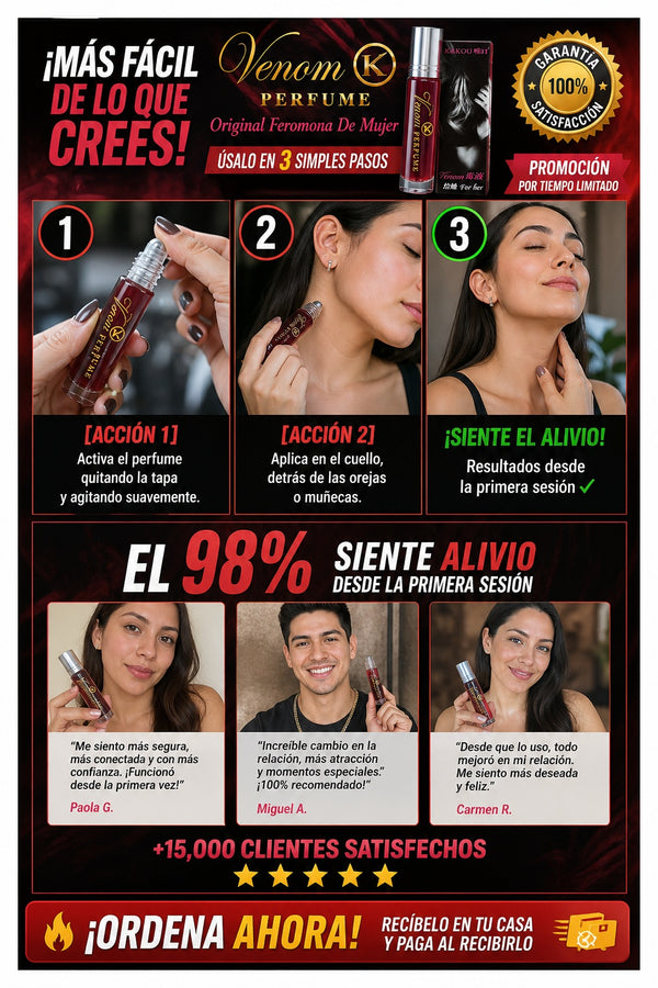Venom Original Feromona De Mujer - imagen 8
