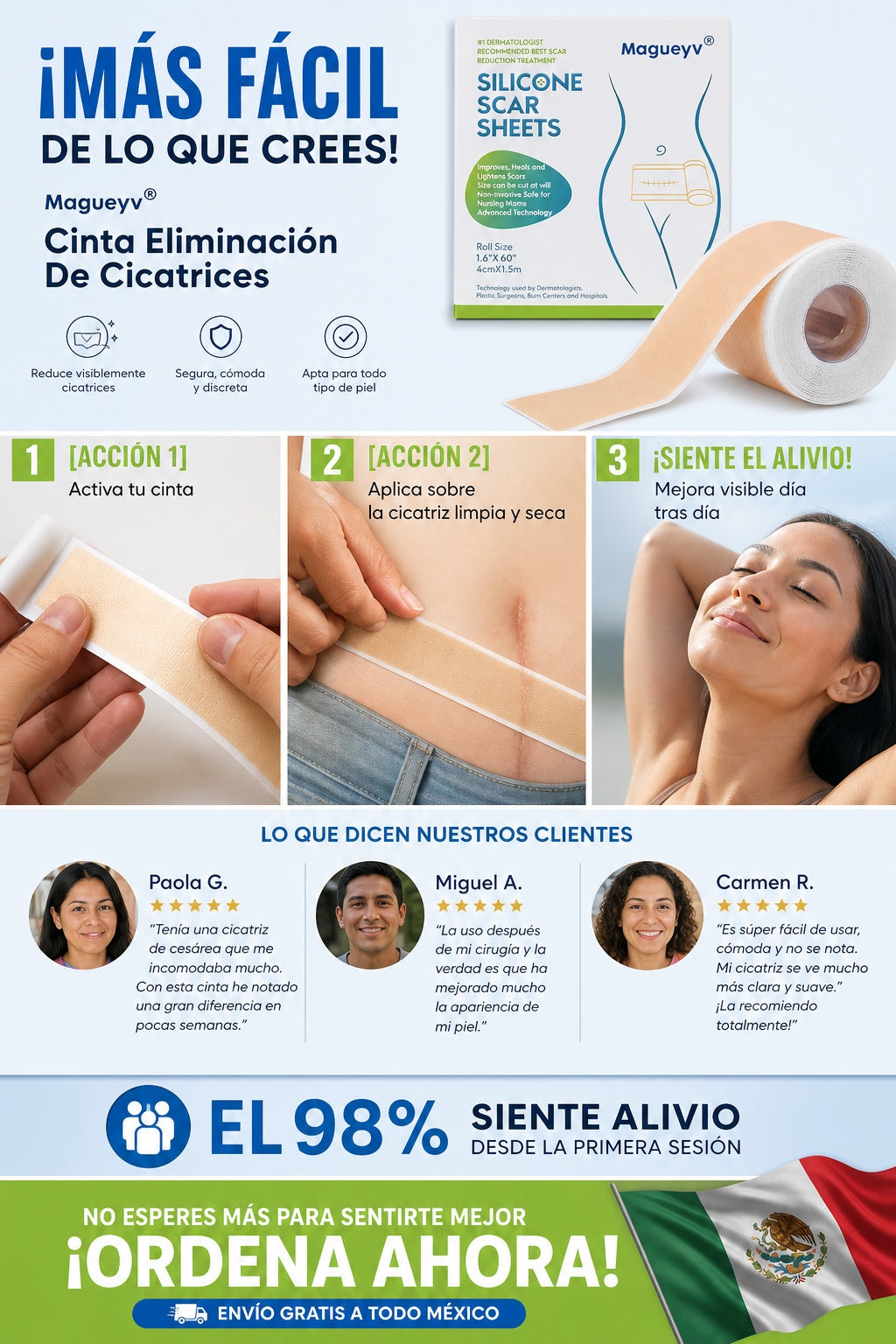 Cinta Eliminacion De Cicatrices - imagen 8