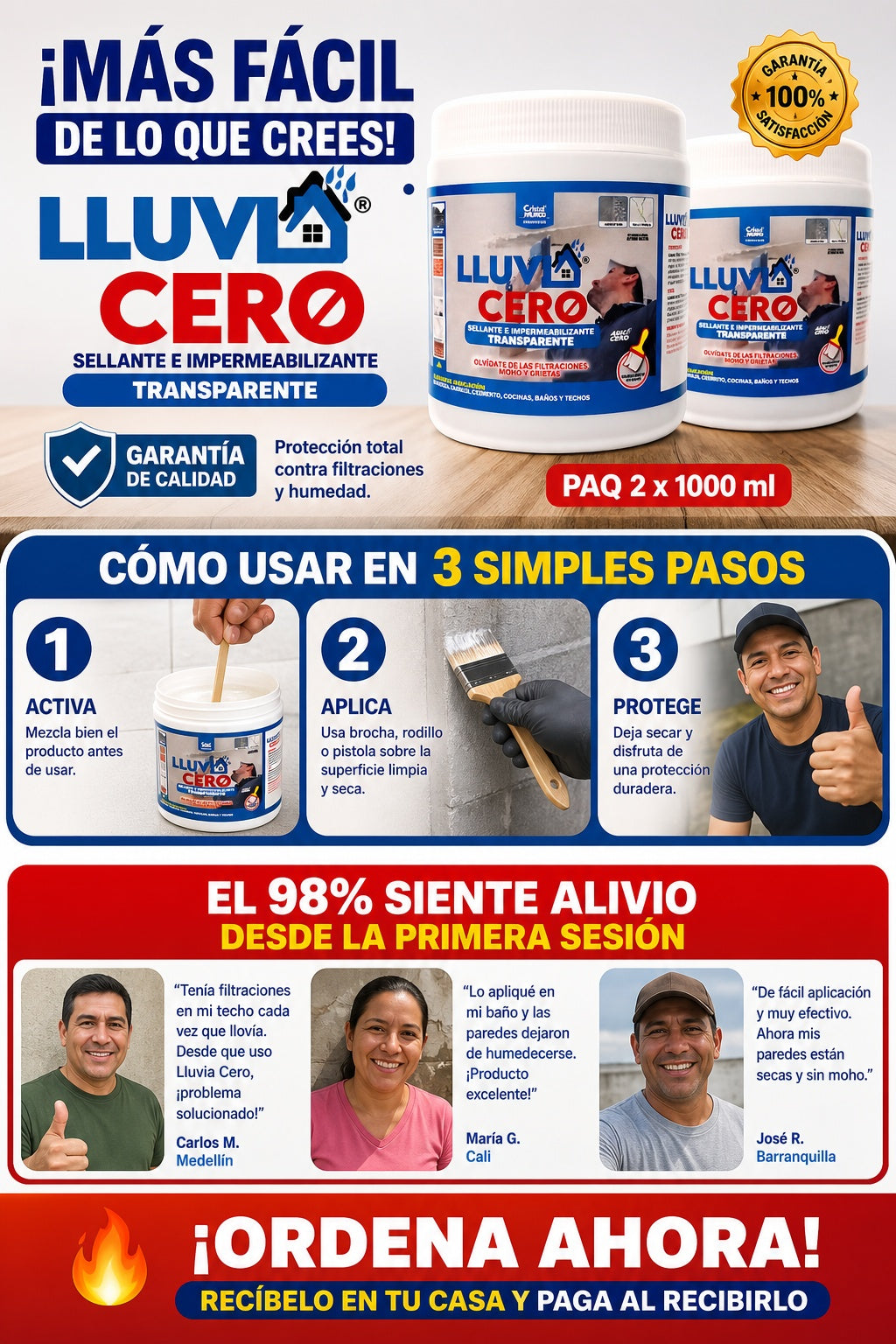 Lluvia Cero Paq 2 x 1000 ml - imagen 8
