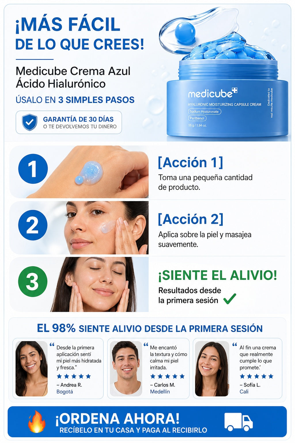 Medicube Crema Azul Acido Hialuronico - imagen 8