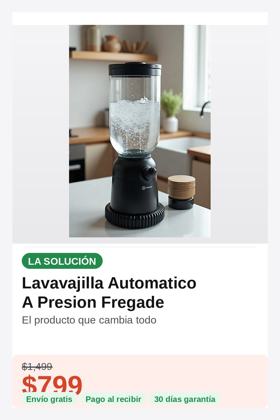 Lavavajilla Automatico A Presion Fregade — confianza-envio
